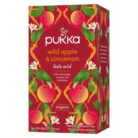 Pukka Wild Apple & Cinnamon EKO 4x20-p