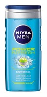 Doft av mynta Nivea shower power refresh för män