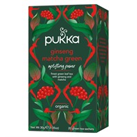 Grönt te Pukka ekologiskt med matcha, synlig förpackning