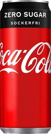 Coca-Cola  Zero 33cl Sleek Burk 20-p