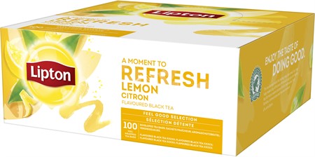 Lipton Storpack Lemon Tea 12x100-p
