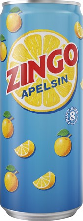 Zingo Apelsin  33cl Sleek Burk 20-p