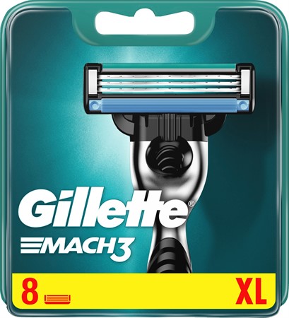 Gillette Blades Male Mach3 10x8-p