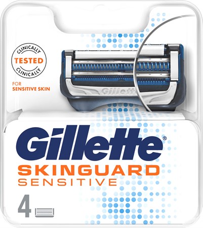 Gillette Blades Male Skinguard Sensitive 10x4-p