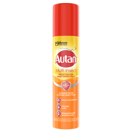 Autan Multi Insect Spray Aerosol 6x100ml