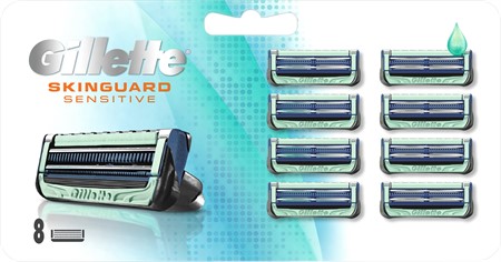 Gillette Blades Male Skinguard Horizontal 8x8-p