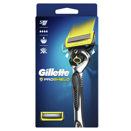 Gillette Proshield Manual Razor 2up  6x1-p