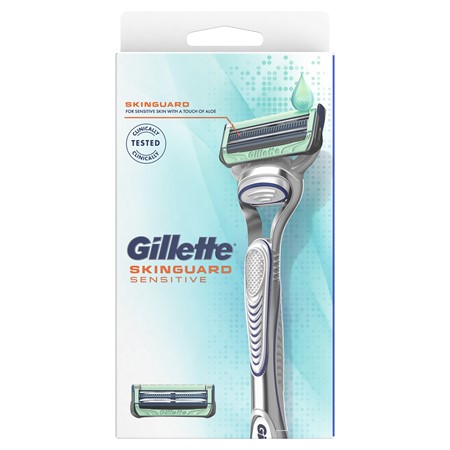 Gillette  Skinguard Sensitive Razor 2up  6x1-p