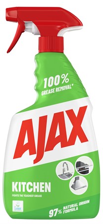 Ajax Kitchen & Grease Spray 12x750ml