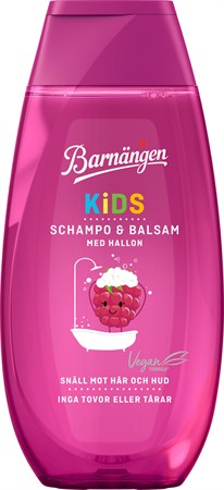 Barnängen Kids Schampo/Balsam Hallon 5x250 ml
