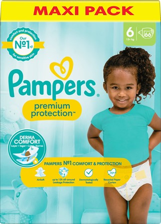 Pampers Premium Protection S6 13-18 kg 1x66-p MB