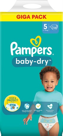 Pampers Baby Dry S5 11-16Kg 1x108-p GBg