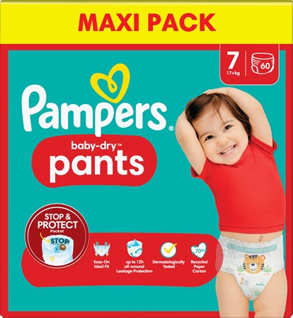 Pampers Baby Dry Pants S7 17+kg 1x60-p MB