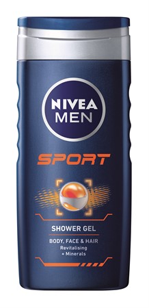 Nivea Shower Sport for Men 6x250ml