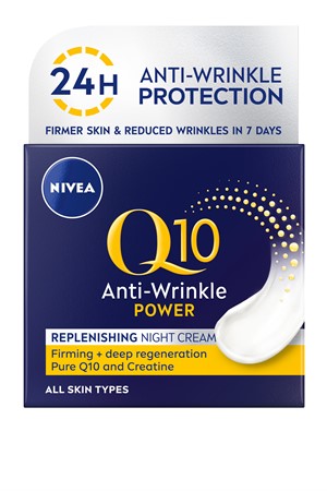 Nivea Visage Anti-Wrinkle Q10 Plus Night Care 6x50ml
