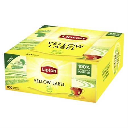 Lipton Storpack Yellow Label Tea påse 12x100-p