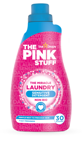The Pink Stuff Sensitive Non Bio Laundry 8x960ml