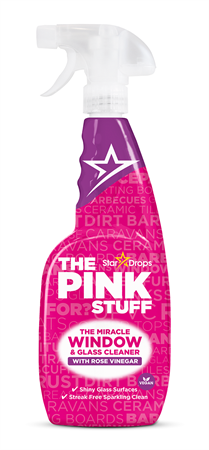 The Pink Stuff Rose Vinegar Window 12x750ml