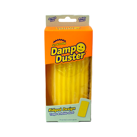 Scrub Daddy Damp Duster Yellow 12x1-p